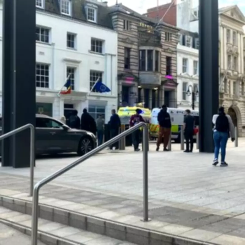 Police Confirm Man Seriously Injured in Fall on Colmore Row