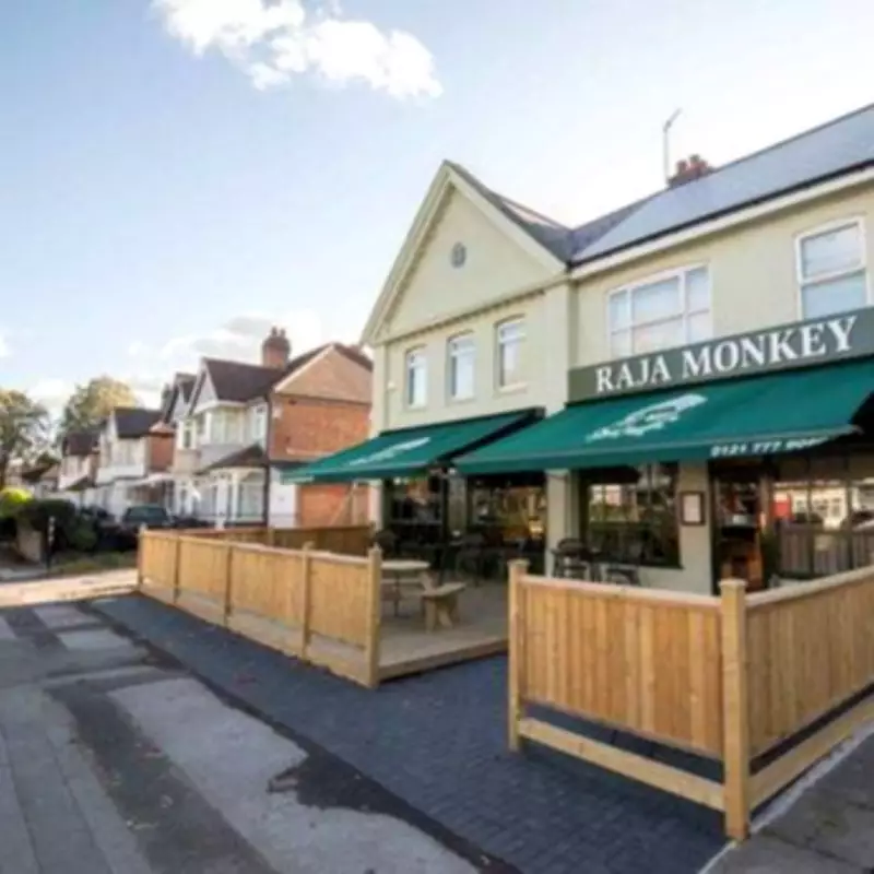 Raja Monkey in Birmingham Closes Dine-In After 13 Years