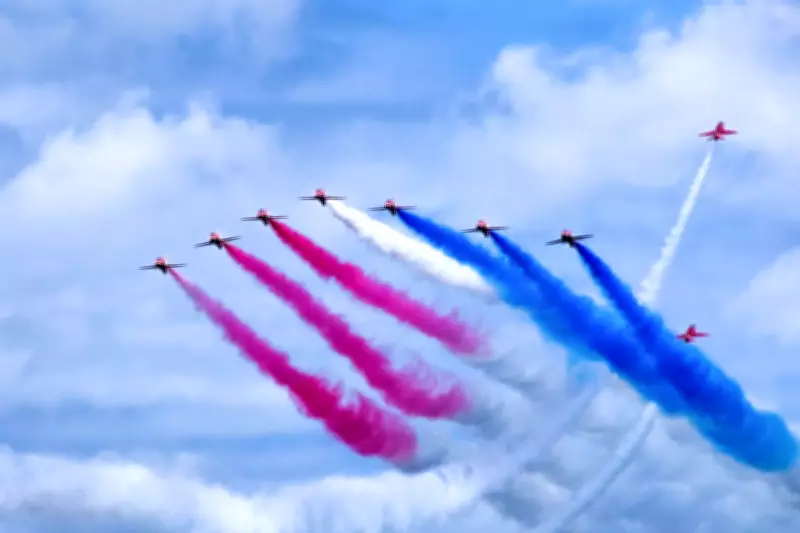 Red Arrows to Fly Over Shropshire and Midlands in June with Major Display Change