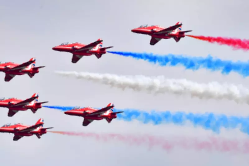 Red Arrows to Soar Over Shropshire and Midlands This Summer
