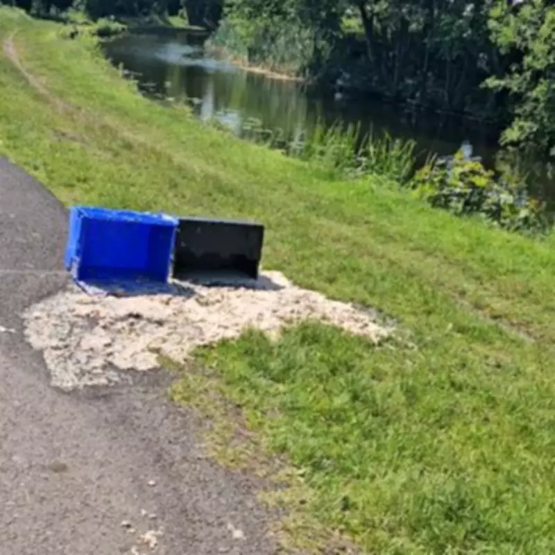 Rotting Meat Dumped Near Walsall Canal Sparks Outrage