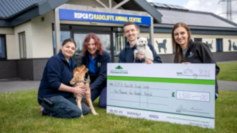 RSPCA Radcliffe Animal Centre Gets £1,500 Boost from Housebuilder