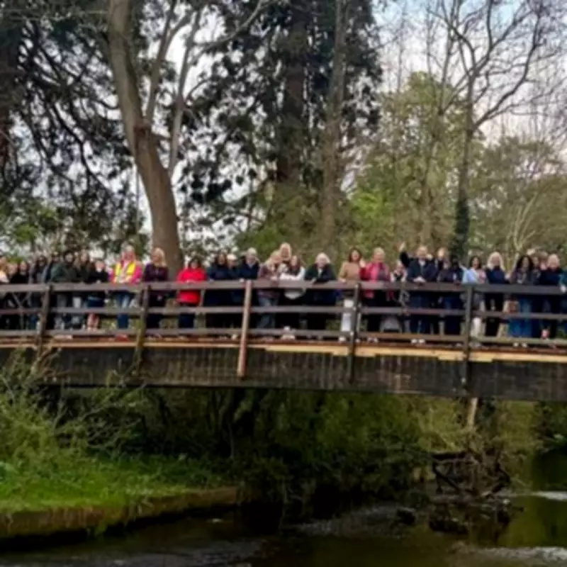 Solihull Women's Stride Squad: 100 Join Mental Health Walk