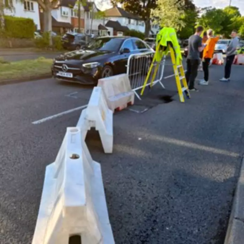Sutton Coldfield sinkhole causes main road closure and chaos