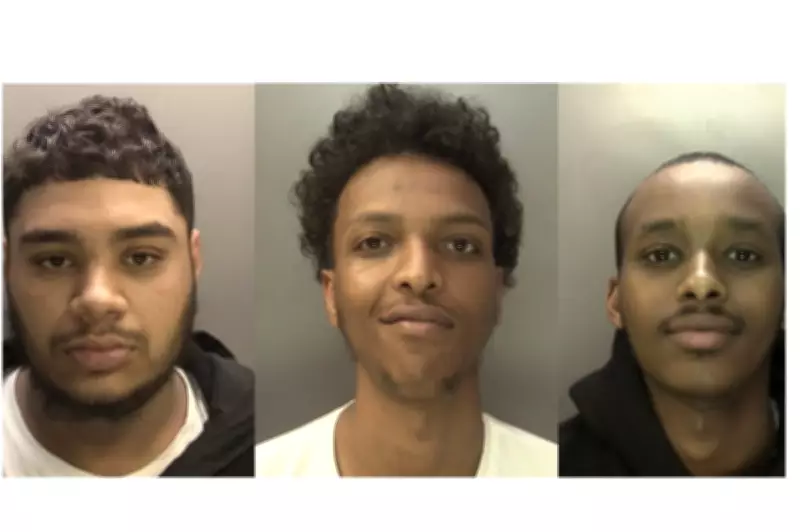 Three Men Jailed Over 30 Years for Birmingham Attempted Robbery