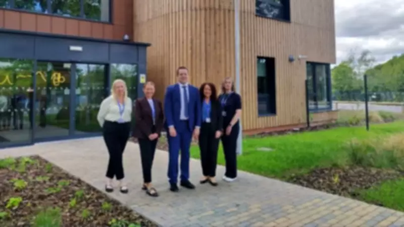 Tom Morrison MP Blown Away by New Moya Cole Hospice in Heald Green