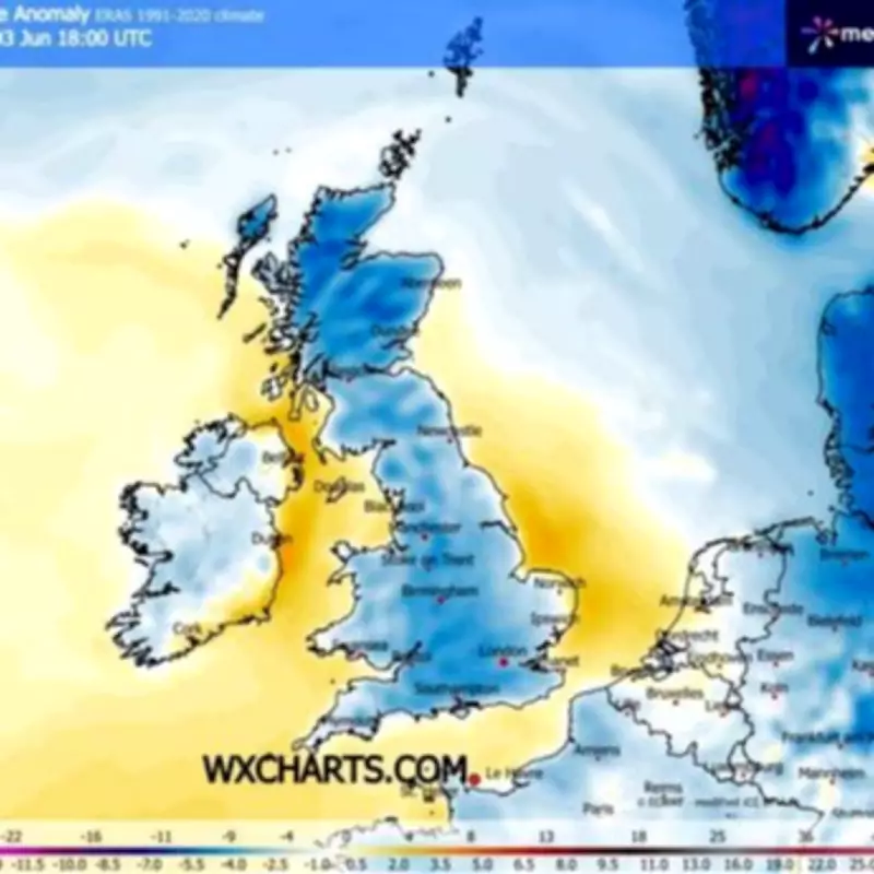 UK Heatwave to Plunge to Near 0C After 35C Scorcher