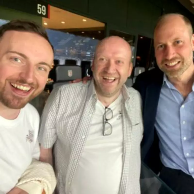 Villa Fan’s Surreal Encounter with Prince William After European Glory