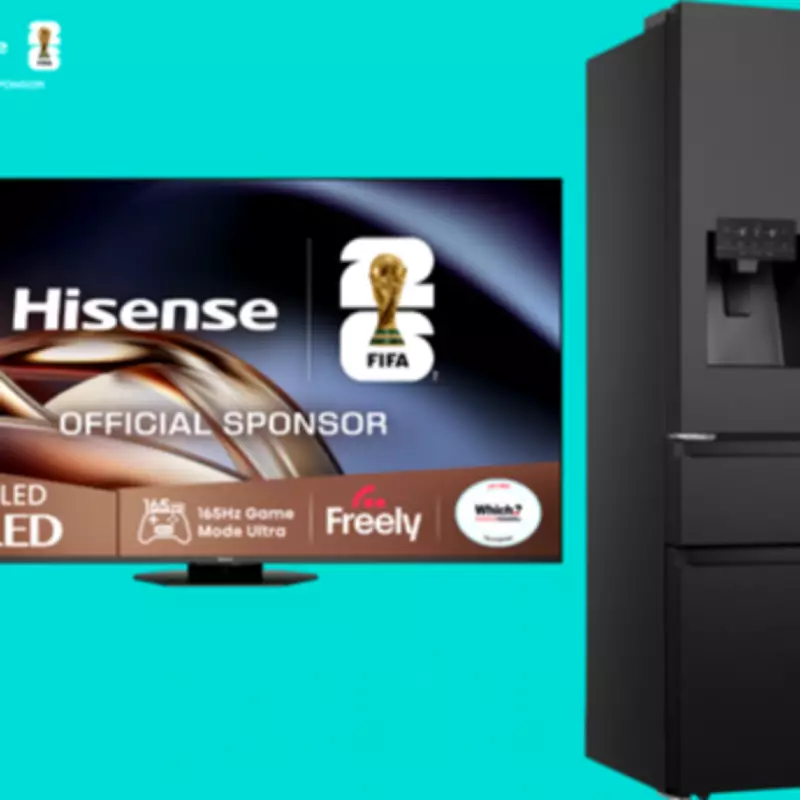 Win Hisense 65" U8Q TV and Fridge Freezer Bundle Worth £3,000