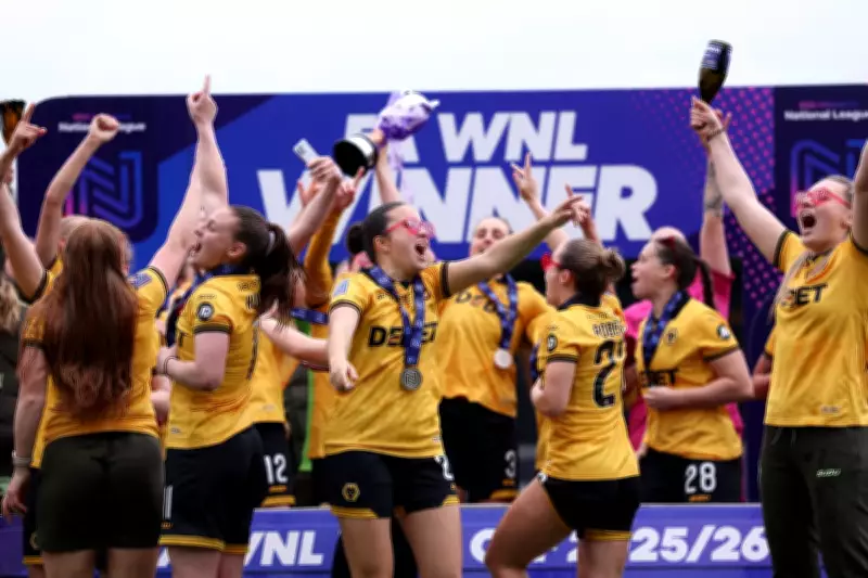 Wolves Women Secure Historic Promotion: Celebratory Pictures