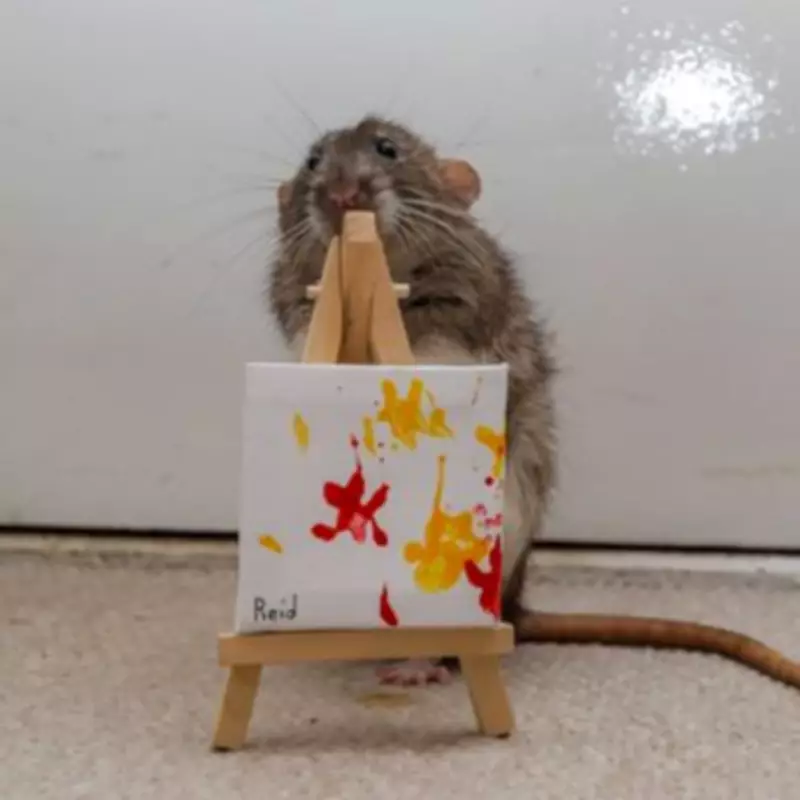 Worcestershire student earns £3k selling rat paintings at £50 each