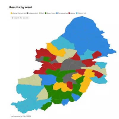 Birmingham Politics Transformed: Maps Show Dramatic Shift in Four Years