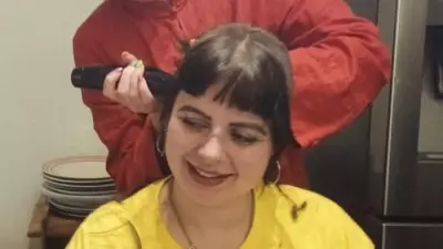 Brave Student Facing Sight Loss Shaves Head for Charity