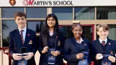 Brentwood School Bans Phones with Lockable Pouches for Students
