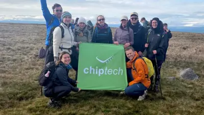 Chiptech Staff Complete Inaugural Lancashire Five Peak Challenge for Youth Suicide Prevention