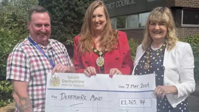 Council Chair Raises Over £1,300 for Mental Health Charity
