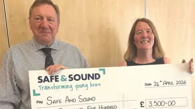 Derby Rotary Club raises £3,500 for Safe and Sound charity