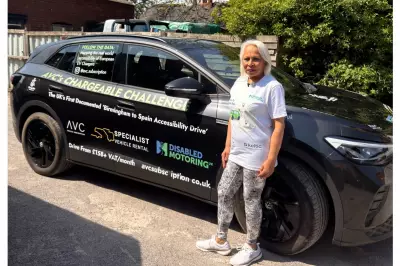 Disabled Woman Tests EV Accessibility on 2,800-Mile Birmingham-Spain Drive