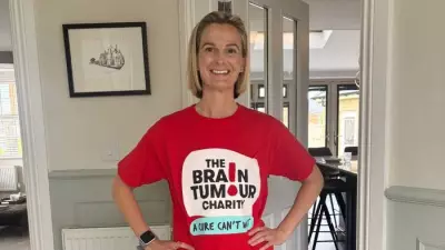 Mum Runs 200km in May for Brain Tumour Charity After Husband's Diagnosis