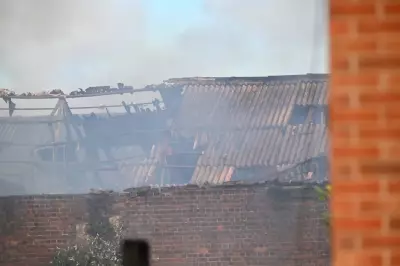 Oldbury Factory Blaze: Firefighters Tackle Major Industrial Fire