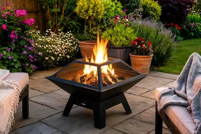 Portable BBQ Fire Pit Drops to Under £17 Ahead of Summer Garden Season