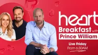Prince William to Join Heart Breakfast Live from Isles of Scilly