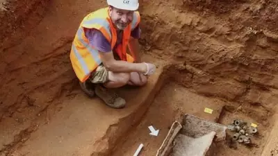 Roman Woman in Lead Coffin Displayed at Colchester Circus Centre