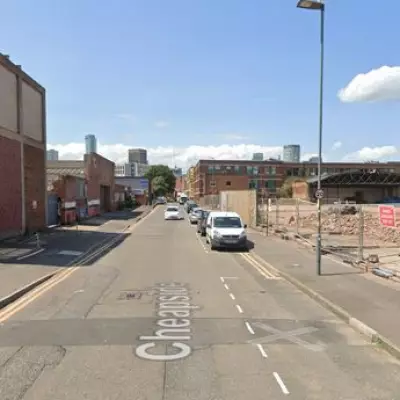 Stolen Car Rammed Into Birmingham Showroom Causing Fire
