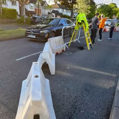 Sutton Coldfield sinkhole causes main road closure and chaos