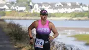 Aberystwyth mum takes on triathlons to celebrate daughter's milestone