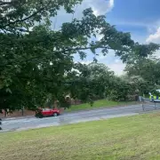 Armed Police and Bomb Squad on Northfield Street After Evacuations