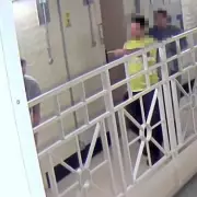 Bloody CCTV Shows Ian Watkins After Throat Slash in Prison Murder Trial