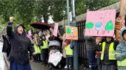 Derby Infants Lead Peaceful Protests Against School Fly-Tipping