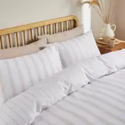 Dunelm's 'Very Subtle' Striped Bedding Set Now Just £10, Shoppers Say 'Best Find'