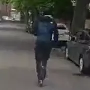 E-Bike Officer Chases Masked Suspect Through Handsworth Streets