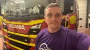 Firefighter runs 265km for children's hospice in memory of friend's daughter