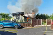 Firefighters Battle Blaze at Caravan Park in Bridgnorth