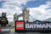 LEGO Batman Installations Appear on Thames Banks in London