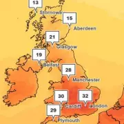 Met Office Issues Amber Health Alert as Bank Holiday Temperatures Soar to 33C