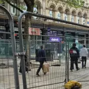New anti-terror barriers installed on Birmingham's New Street