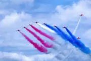 Red Arrows Weekend Display Locations in Birmingham Area