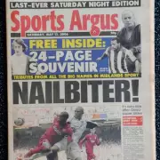 Sports Argus Final Edition: 20 Years Since Last Print