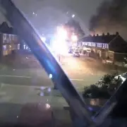 Twenty Firefighters Tackle Large Shed Fire in Birmingham Street