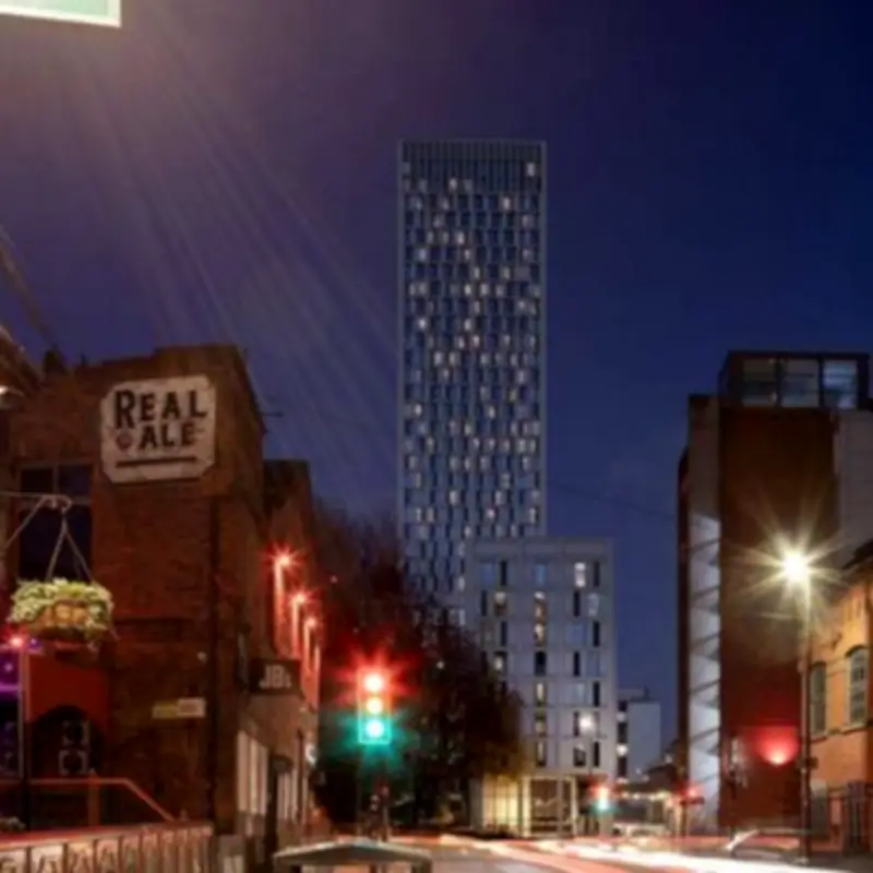 1,000-Student Tower Planned for Manchester's Sister Car Park Site