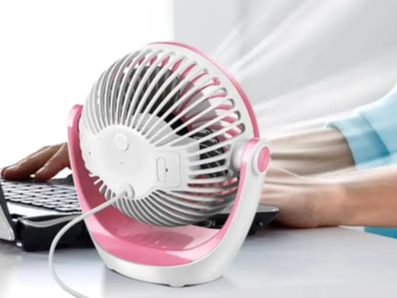 £19 Amazon Desk Fan Hailed as 'Hot Weather Saviour' Amid UK Heatwave