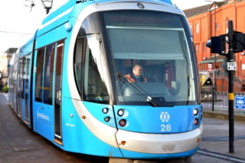 All West Midlands Tram Services Halted After Overhead Line Damage