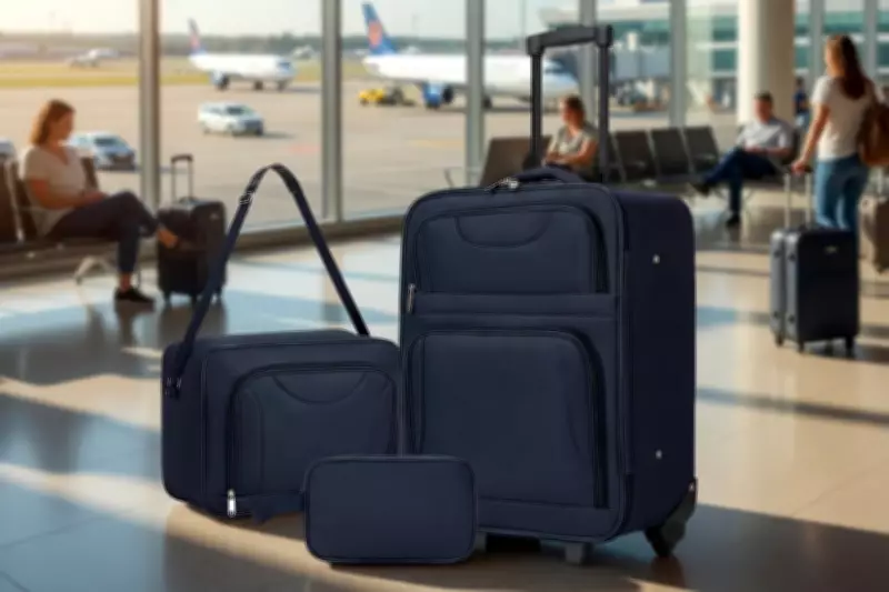 Amazon Luggage Set Fits Ryanair Guidelines Perfectly