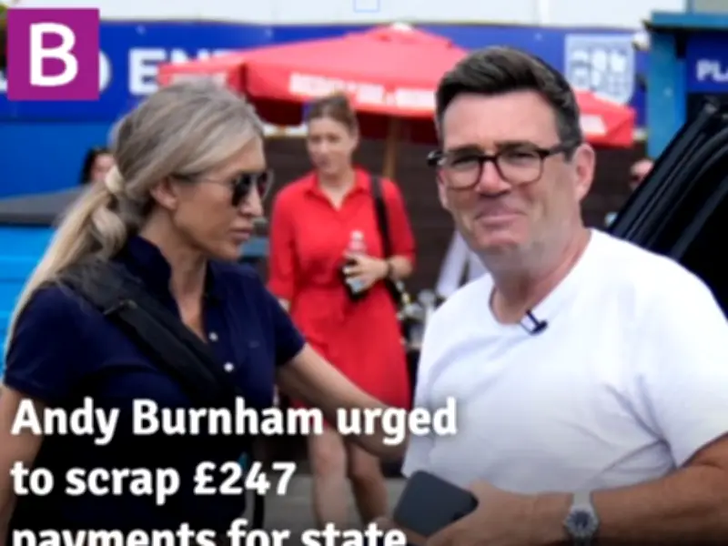 Andy Burnham urged to scrap £247 state pension triple lock payments