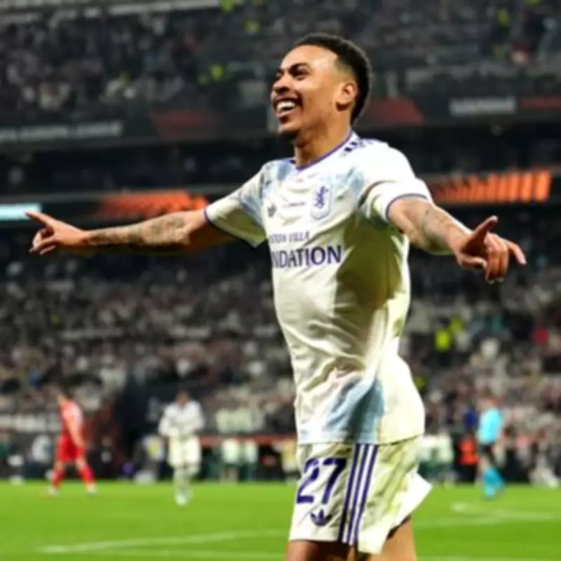 Arsenal and PSG Chase Aston Villa's Morgan Rogers After Europa League Win