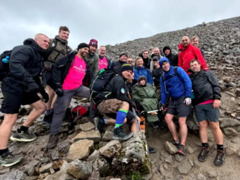 Aston Villa Fan Ted Haslam Meets Princess Kate During Three Peaks Challenge
